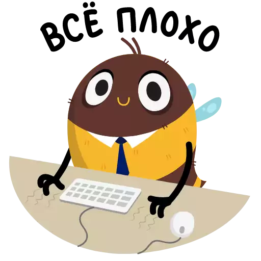 Sticker bumblebee_vk - 1