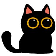 кошка клипарт силуэт