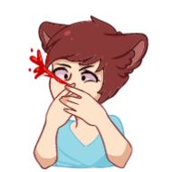 Стикер CatBoy? (@Valeria_Fills_Art) - 2