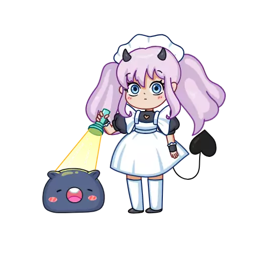 Sticker chibialexa_vk - 1