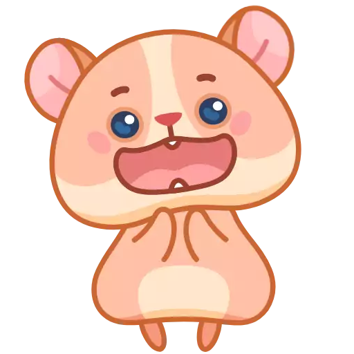 Стикер cookiehamster_vk - 1