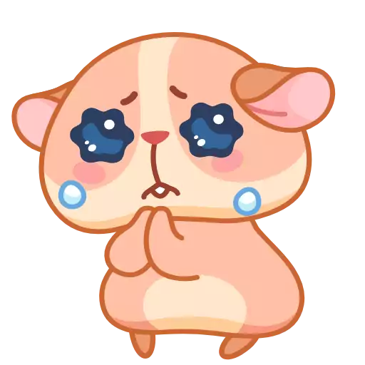 Стикер cookiehamster_vk - 1