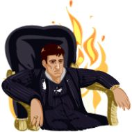 sketch cartoon human face