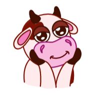 Стикер Коровка (@TgSticker) - 10