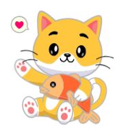 Sticker Котик 👉 @creatioss - 4