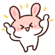 Sticker 🐰🐹 cute duo ➜ @kotletovvemoji - 8