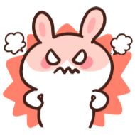 Sticker 🐰🐹 cute duo ➜ @kotletovvemoji - 7