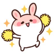 Sticker 🐰🐹 cute duo ➜ @kotletovvemoji - 2