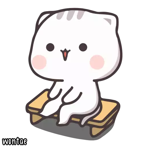 Sticker cutiecatchan - 1