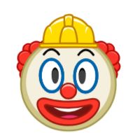 Sticker Клоун стример Додепов - 11