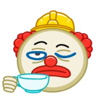Sticker Клоун стример Додепов - 9