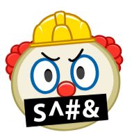 Sticker Клоун стример Додепов - 2