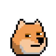 Sticker 8Bit Doge Animated - 9