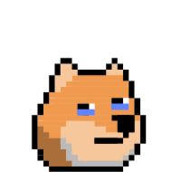 Sticker 8Bit Doge Animated - 5