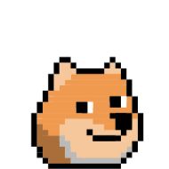 Sticker 8Bit Doge Animated - 3