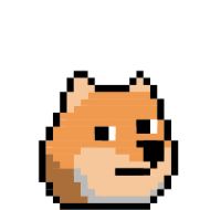Sticker 8Bit Doge Animated - 2