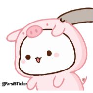 Sticker Lazy Flaff - 10