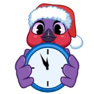 клипарт часы мультфильм