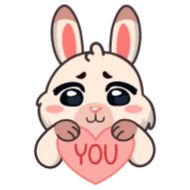 Sticker Флаффи :: @stickroom - 9