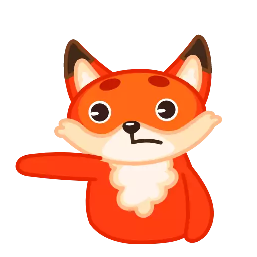 Sticker foxyok - 1