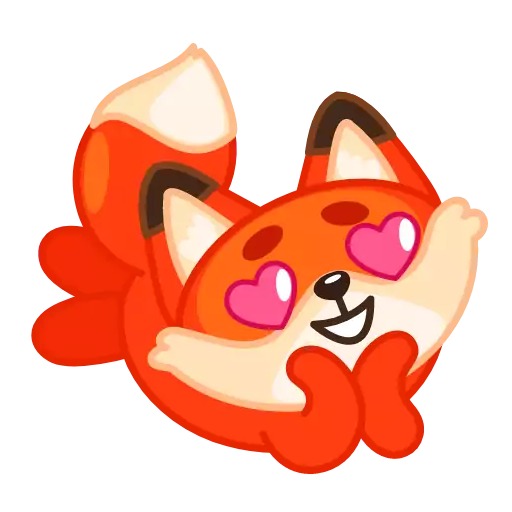 Стикер foxyok - 1