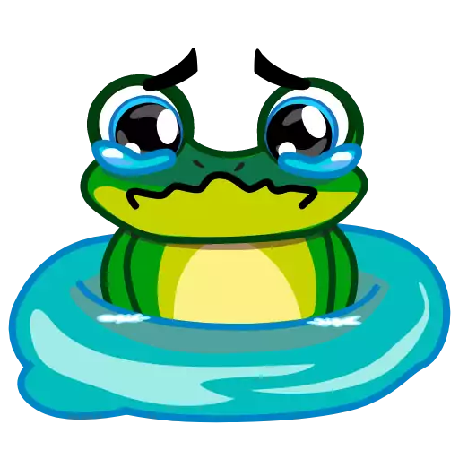 Sticker frog_anim - 1