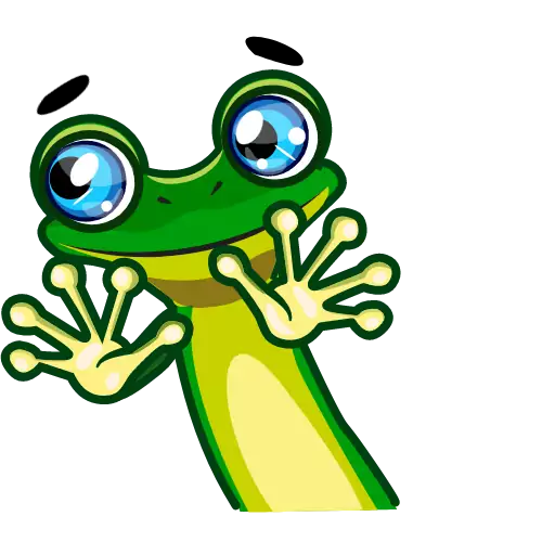 Sticker frog_anim - 1