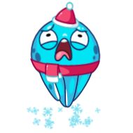 Стикер Ледоножек Фред @TgSticker - 1