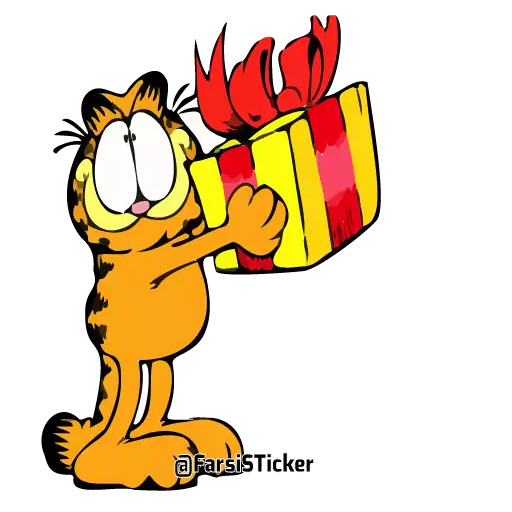 Sticker garfild833_farsisticker - 1