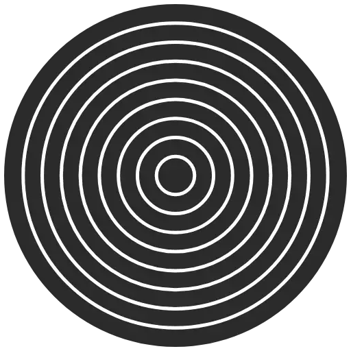 круг спираль рисунок