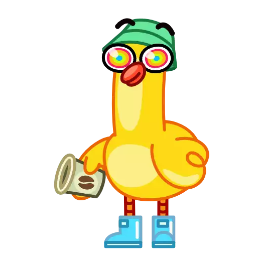 Sticker goose_vk - 1