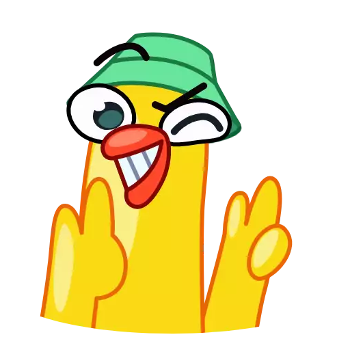 Sticker goose_vk - 1