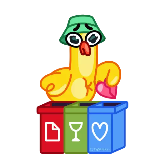 Sticker goose_vk - 1