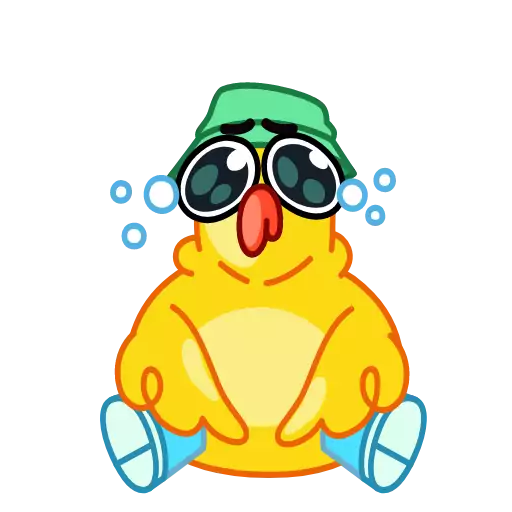 Sticker goose_vk - 1