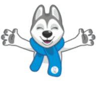 Стикер Ulayka the Husky @TgSticker - 8