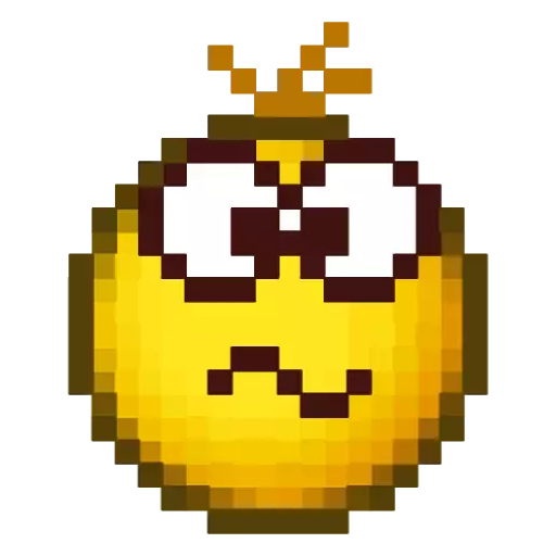 пиксел жёлтый