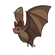 cartoon bat mammal