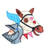 Стикер Date Knight - 5