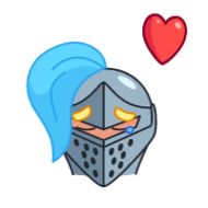 Стикер Date Knight - 1