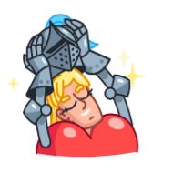 Стикер Date Knight - 0