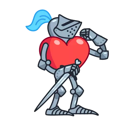 Стикер knightbraveheart - 1