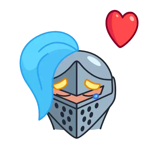 Стикер knightbraveheart - 1