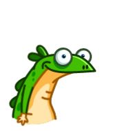 лягушка зеленый мультфильм