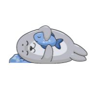 Sticker Лень-тюлень @a_setto - 5