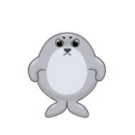 Sticker Лень-тюлень @a_setto - 1