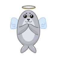 Sticker Лень-тюлень @a_setto - 0