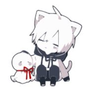 Sticker Mafumafu cat @stikery_estetika - 2