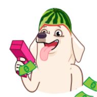 Стикер MelonDog @editbydenzel_portfolio - 9