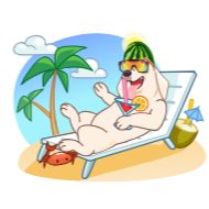 Стикер MelonDog @editbydenzel_portfolio - 4