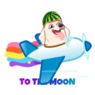 Стикер MelonDog @editbydenzel_portfolio - 3